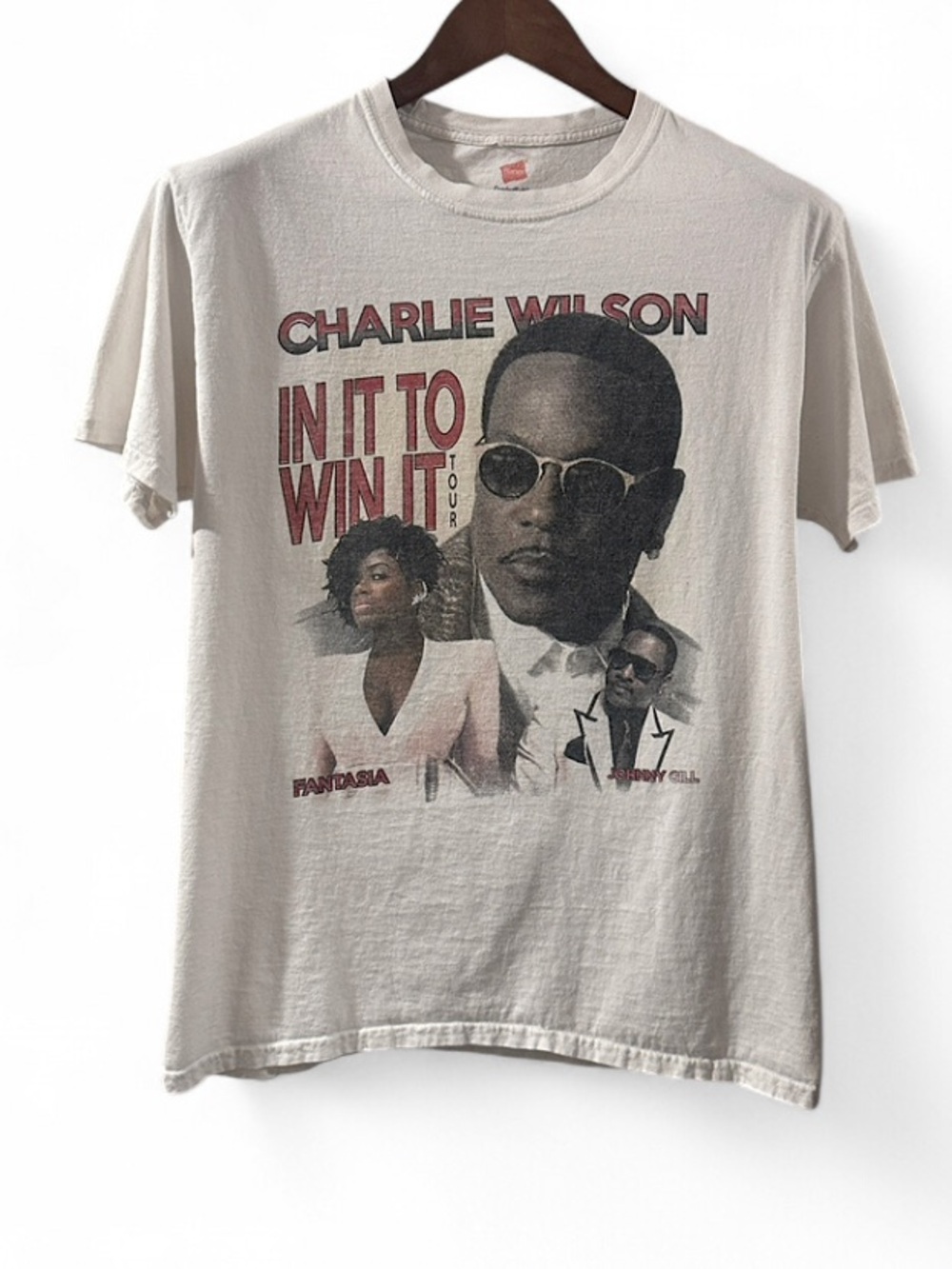Charlie Wilson "In It To Win It" Tour Graphic T-shirt Size Men’s Medium